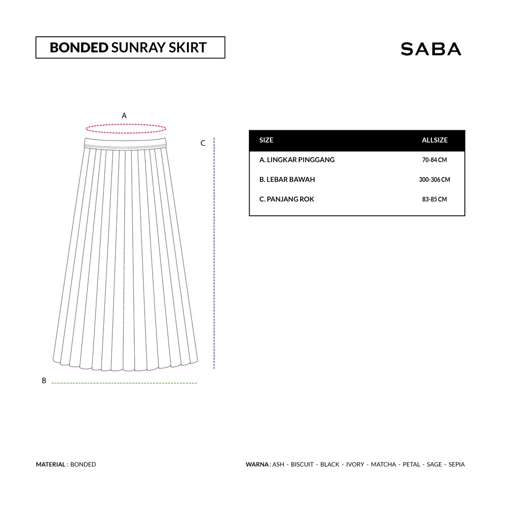 Saba Bonded Oversized Sweater &amp; Bonded Sunray Skirt