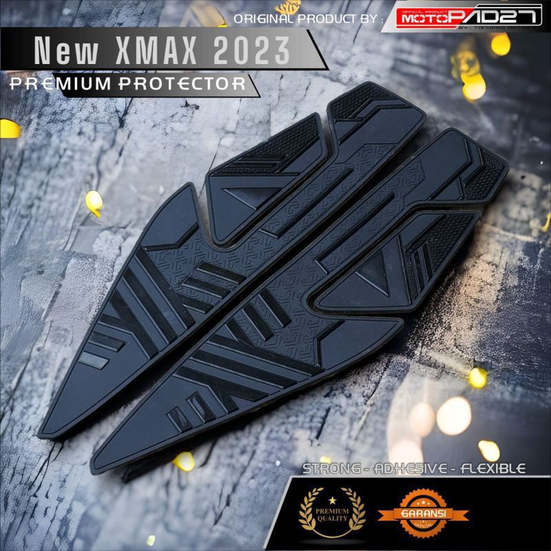 Stiker Rubber Sidepad Xmax New 2023 Bahan Karet PREMIUM