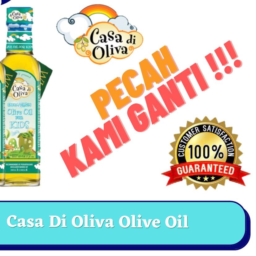 ❋ Casa Di Oliva EVOO MPASI Exp 2024 FEB, berlabel HALAL, FREE BUUBLE WRAP KARDUS ➵