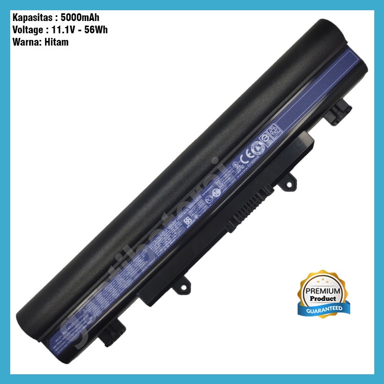 Baterai Acer AL14A32 E14 E15 E5-411 E5-421 E5-471 V3-472 V3 V5-572 Extensa 2509 2510