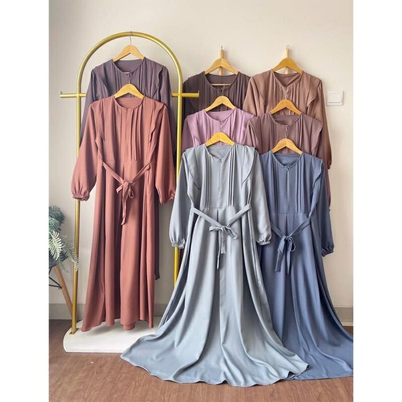 GAMIS DAILY BUSUI FRIENDLIY STYLISH CREPE IMPORT BUSANA MUSLIM ROK PANJANG ALL SIZE FIT TO XXL JUMBO