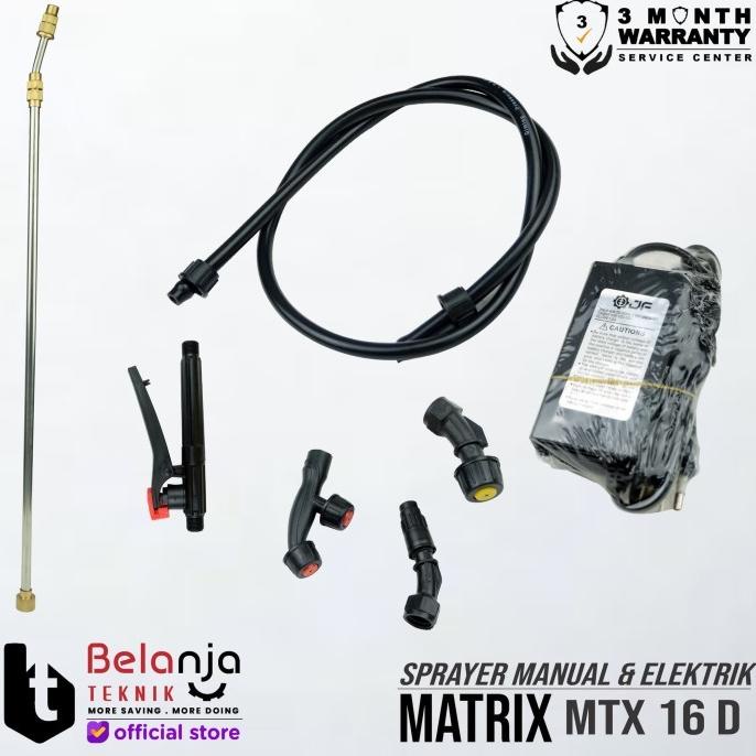 Matrix Sprayer Manual Dan Elektrik Mtx 16 D Electric Alat Semprot Hama