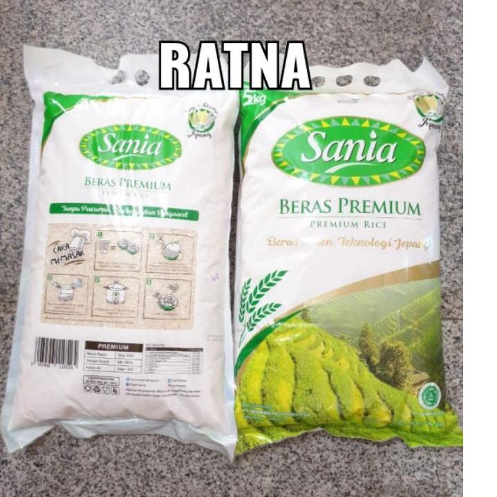 

☛ BERAS PREMIUM SANIA 5 Kg 5Kg BERAS PULEN TEKNOLOGI JEPANG ❈