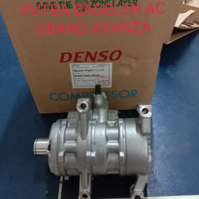 Compresor Kompresor Ac Mobil Grand Avanza Original Denso