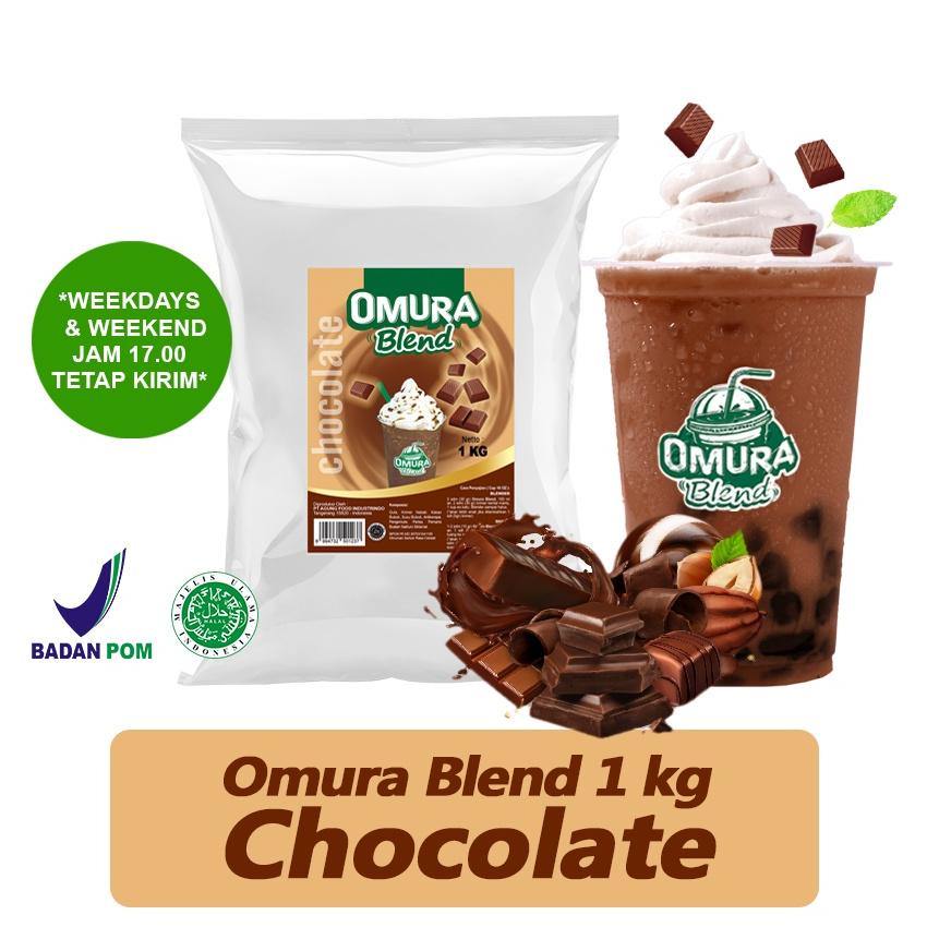 

⚡GROSIR⚡ Bubuk Minuman Rasa Chocolate/Cokelat 1 KG Omura Blend