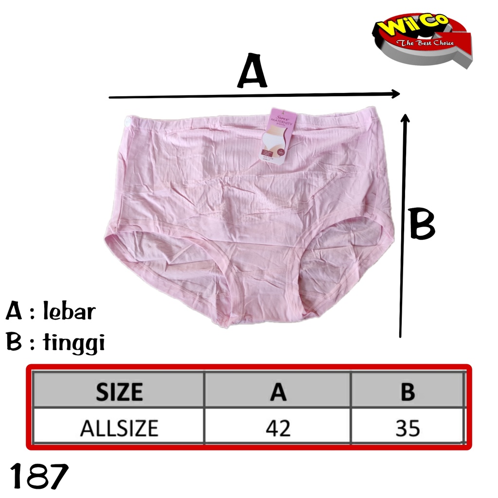 K187 - CELANA DALAM IBU HAMIL MAXY SOREX ALL IZE HARGA PER 1 PCS