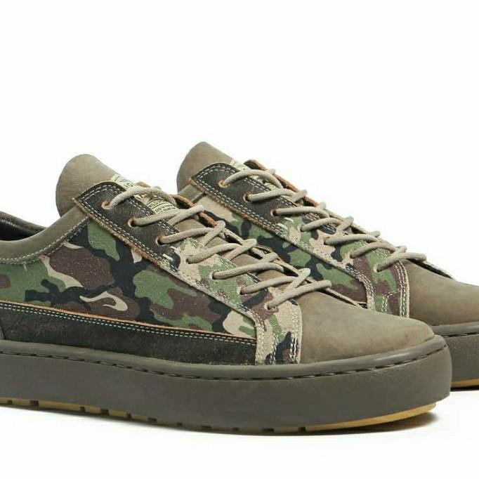 EXODOS57 LAMPERO LOW CAMO | SEPATU SNEAKERS | KULIT LEATHER SHOES