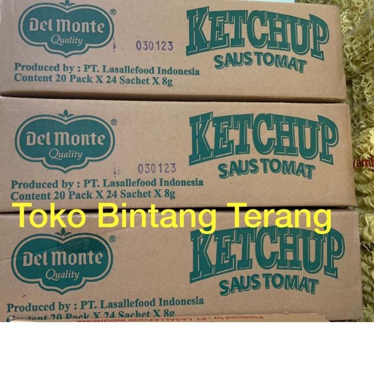 

➥ Delmonte Saus Tomat Stik / Sachet 1 Dus Karton 20 pak x 24 pcs x 8 gr - Tomat Ω