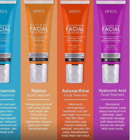 ☝ ERTOS FACIAL TREATMENT NIACINAMIDE/ RETINOL/ ASTAXANTHINE/ HYALURONIC ⅎ