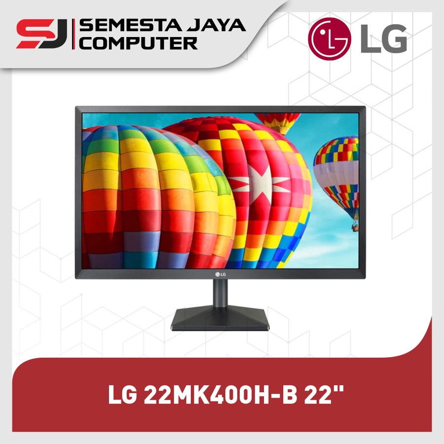 Monitor LED LG 22MK400H-B 1ms 75hz Gaming Full HD 22INC