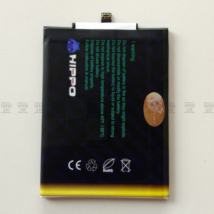 BATERAI HIPPO DOUBLE POWER XIAOMI BM47 REDMI 3 3S PRO PRIME 4X BATRE