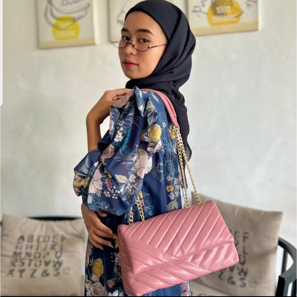 Tas Wanita Kekinian Dikta SlingBag 2 Ruang