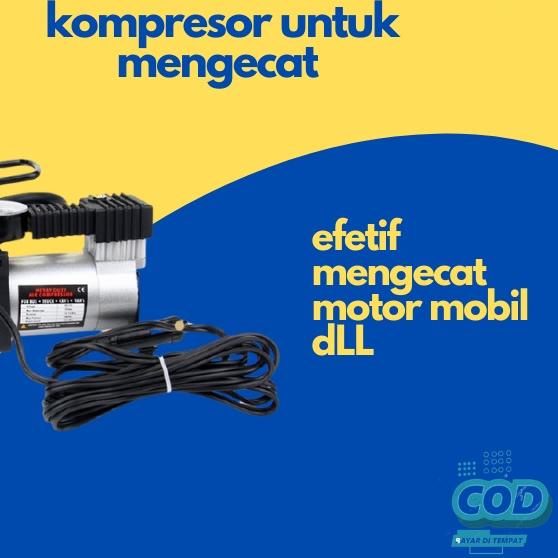♥ kompresor compresor mini listrik cat angin listrik body motor dan mobil  deco ✧
