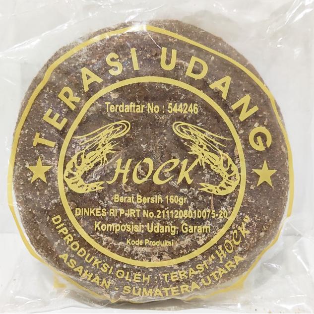 

Terasi Udang Hock 160 gr Terasi Udang Balacan Asahan Sumatera Utara