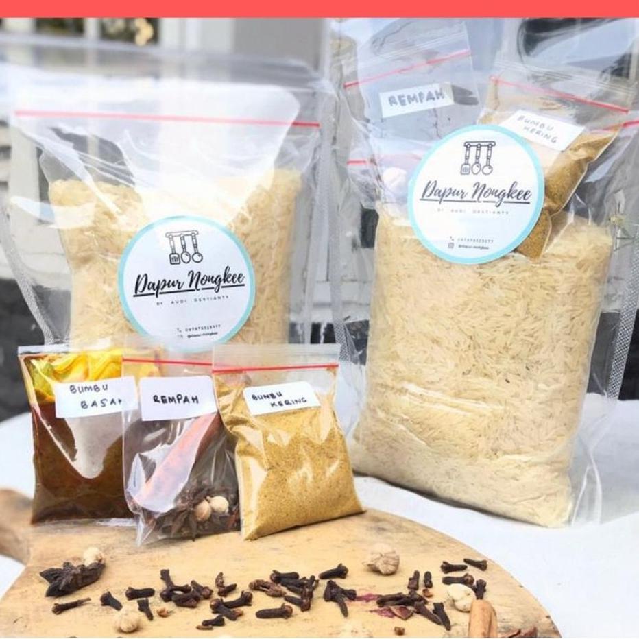 

۞ Paket Beras Basmati 1kg dan Bumbu Nasi Kebuli ✻