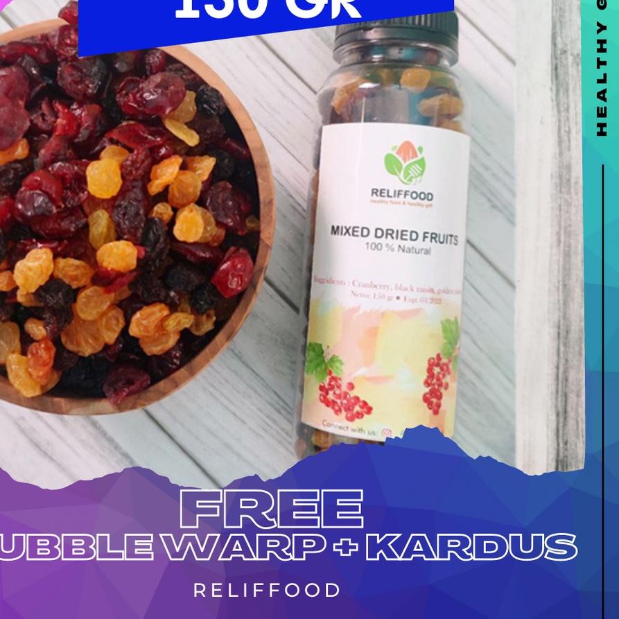 

✽ MIX RAISIN 150 GRAM (Cranberry, Black Raisin, Golden Raisin) BUAH KERING CAMPUR ♂