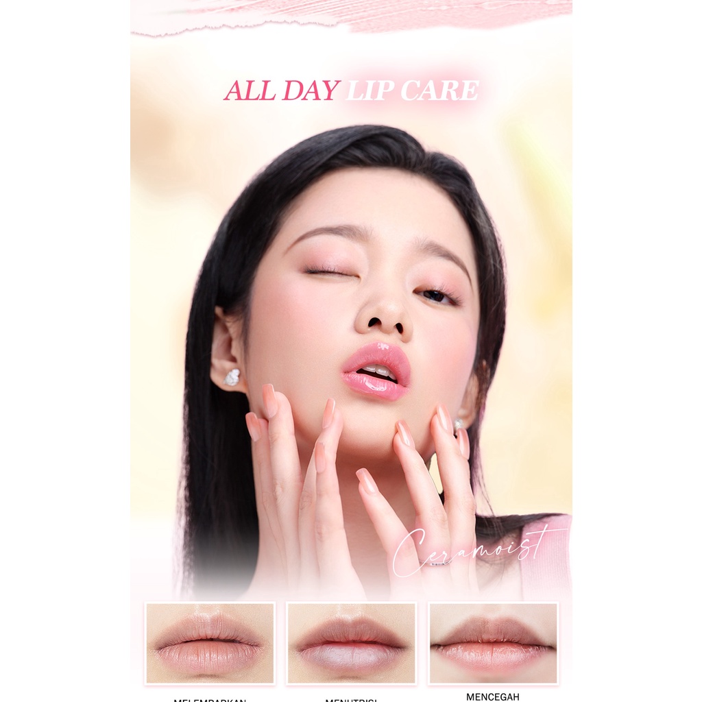 [BPOM] [100%ORI&amp;READY]BNB barenbliss Ceramoist Glow Lip Serum [3in1 Glossy]