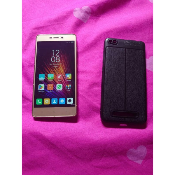 Xiaomi Redmi 3  Ram 2/16 kondisi second mulus