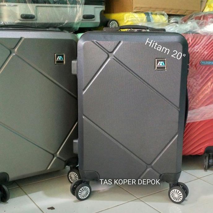 Tas Koper Fiber Polo Exply Import 20Inch Tas Pakaian Protection Lock