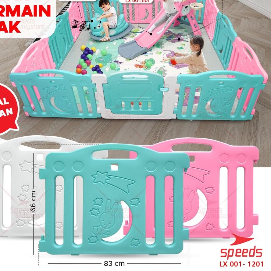 ✵ SPEEDS Pagar Anak Pagar Bayi Playpen Bayi Pagar Mainan Anak Playfence Babyfance  ➷