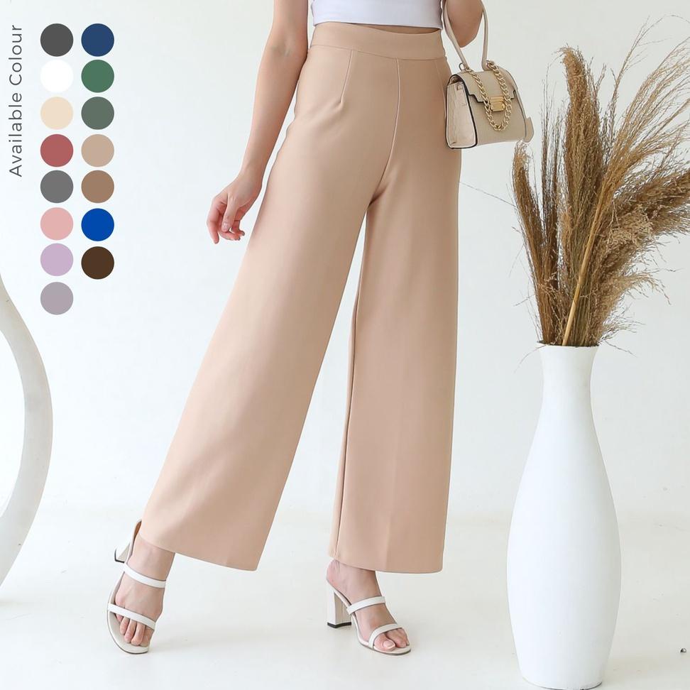 BIG SALE Celana High Waist Cullote Pants - 15 COLOR & 4 SIZE