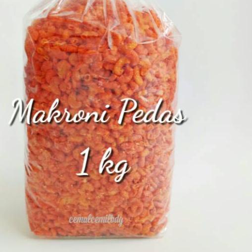 

✸ CCB - Makaroni Pedas 1 kg FREE DUS / makaroni pedas kiloan / makaroni kiloan / kiloan / makroni ♫