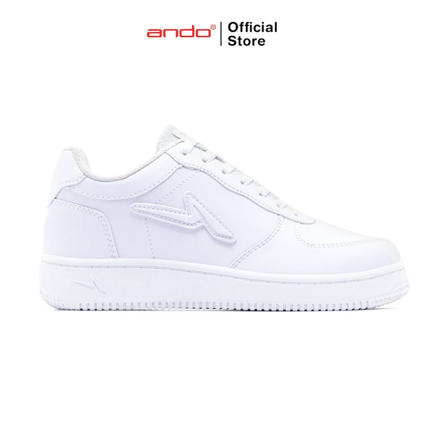 Ando Official Sepatu Sneakers Tricks Pria Dewasa - Putih
