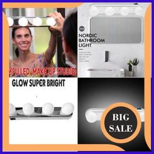 last stok LED Lampu Bohlam Make Up Studio Glow Super Bright Dandan Rias 140ZZ3