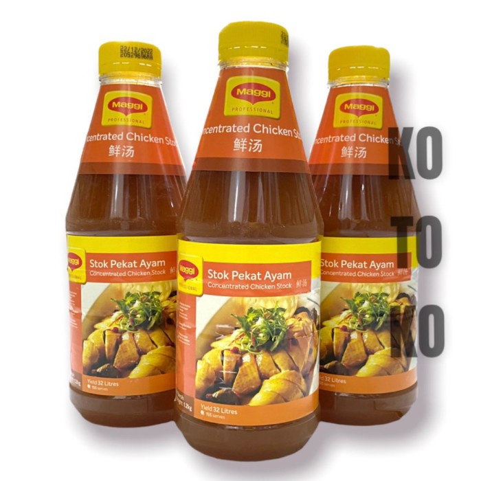 

Kaldu Maggie Chicken Stock / Maggie Stok Pekat Ayam 1.200ml