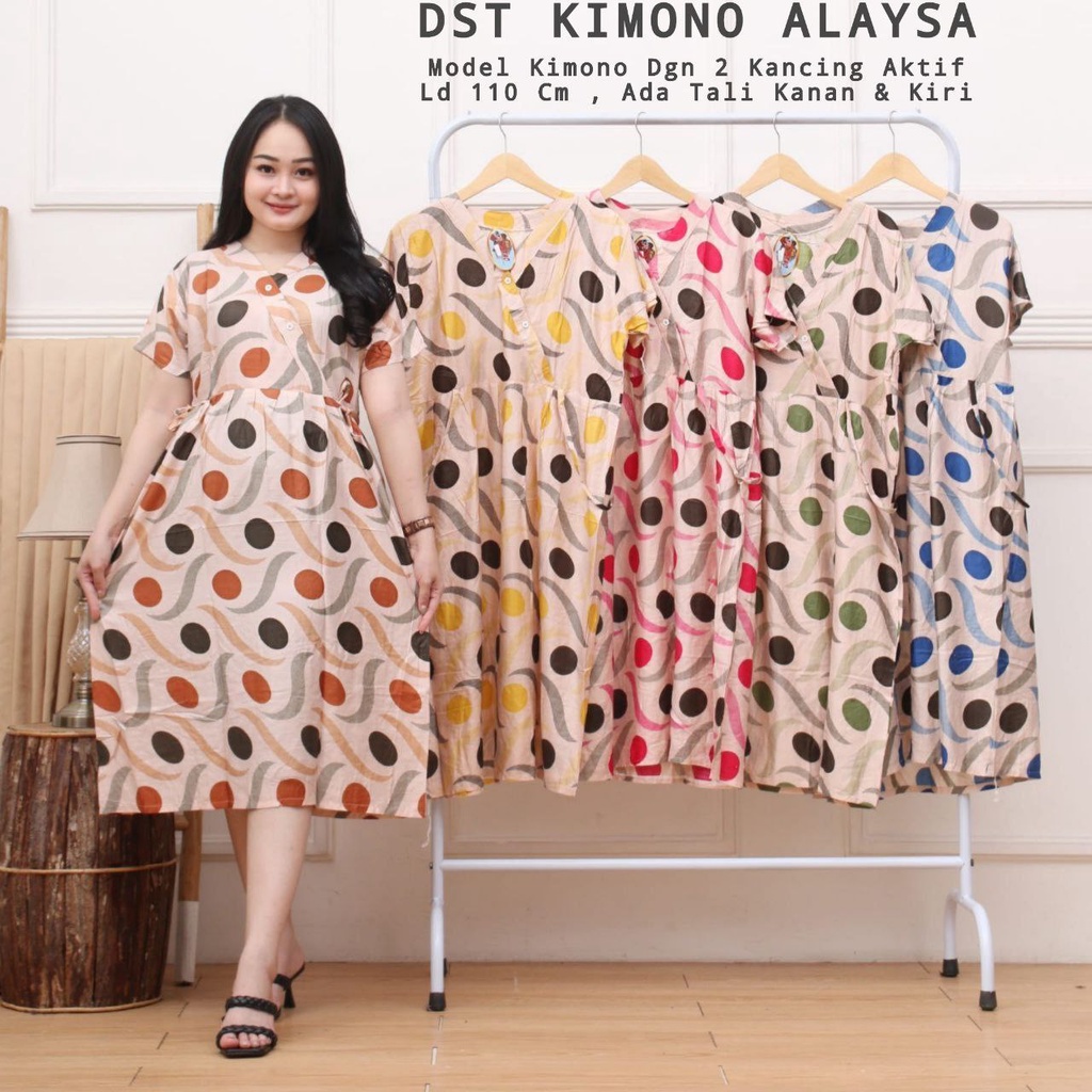 DASTER KIMONO / BAJU TIDUR / SANTAI / JUMBO / MUMER / KEKINIAN