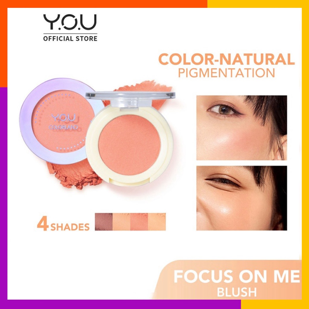 You Colorland Focus On Me Blush / Blush On / BPOM