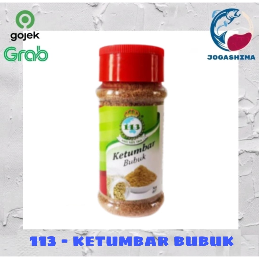 

113 "satu satu tiga" Ketumbar bubuk/ numnu ketumbar/ bubuk masak 40g