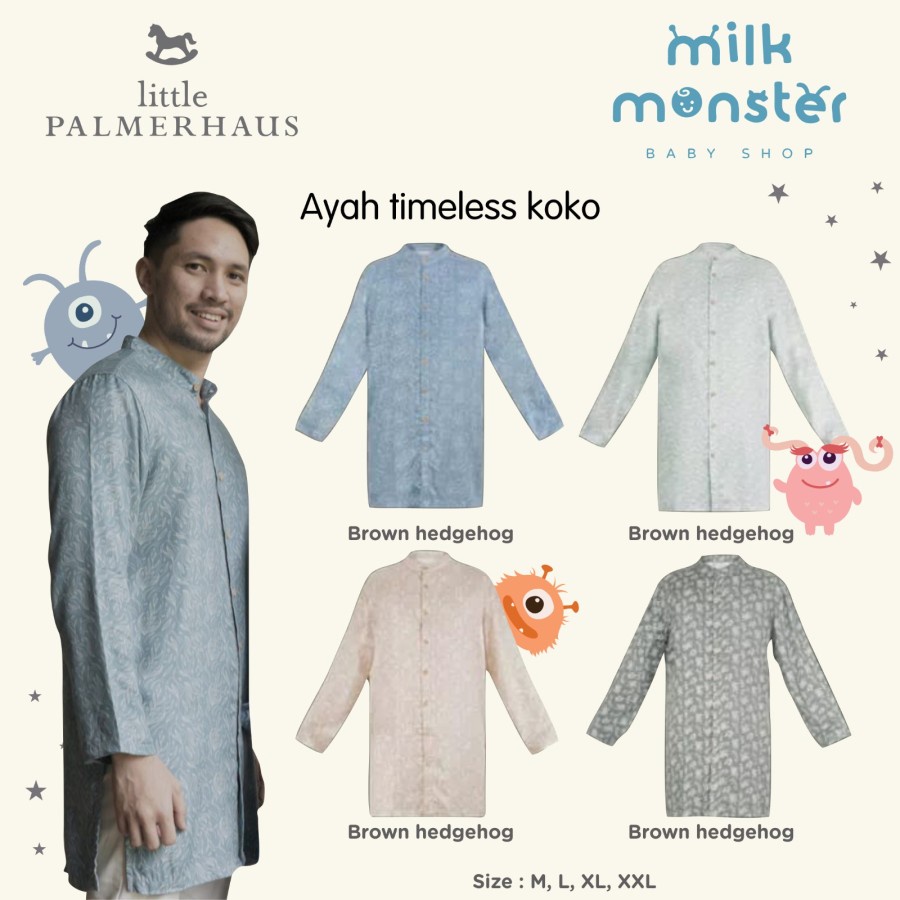 Little Palmerhaus Ayah Timeless Koko / Baju Koko Dewasa