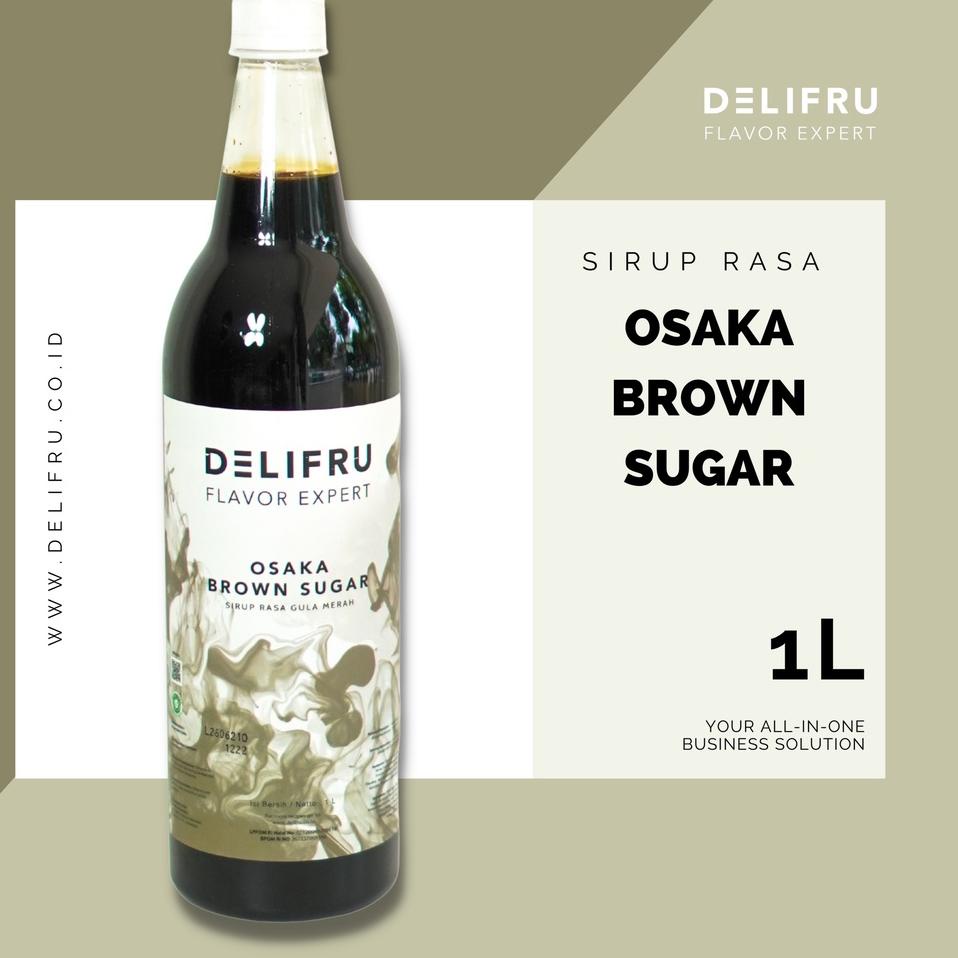 

☑ Syrup Osaka Brown Sugar Delifru 1 Liter - Sirup Osaka Brown Sugar Premium ❃