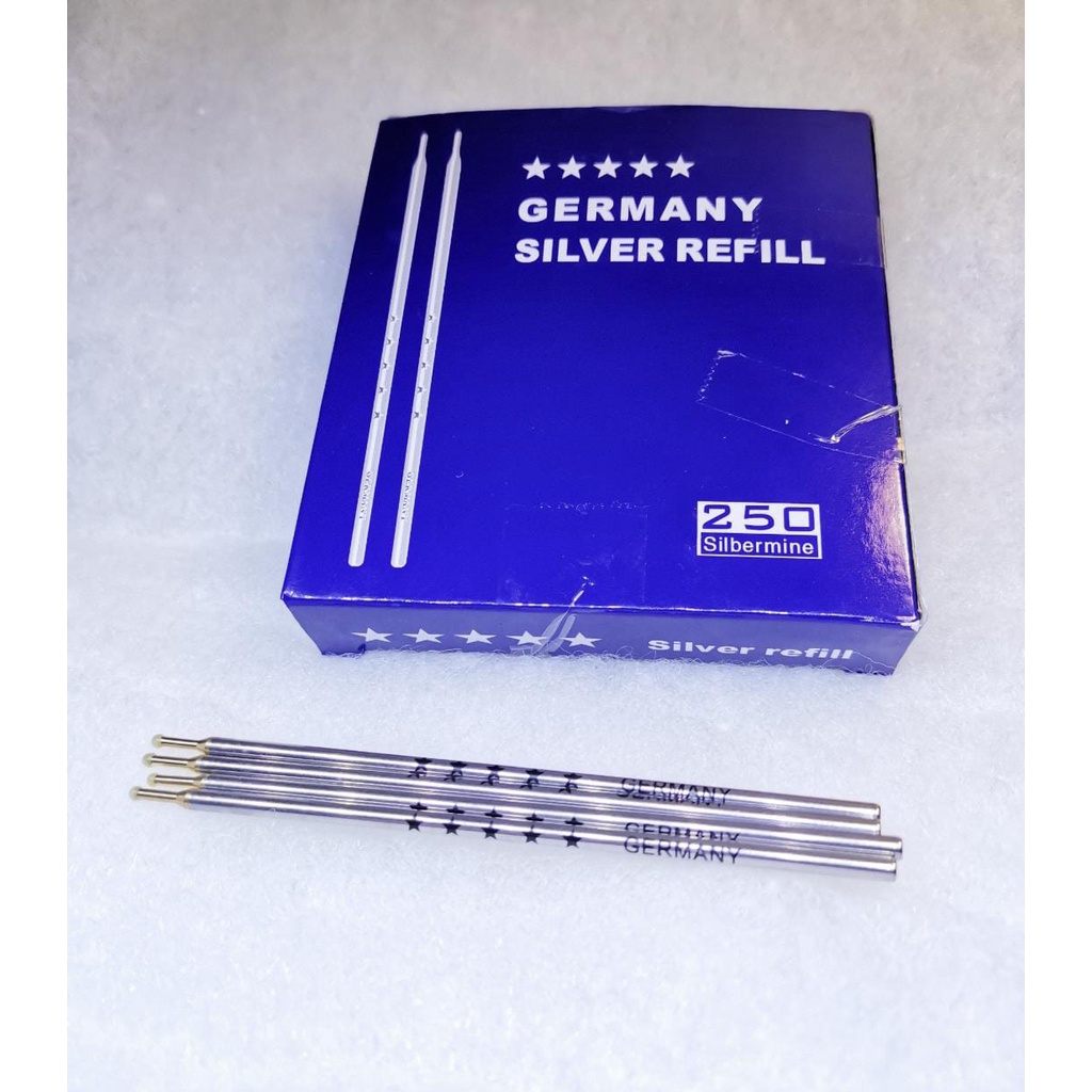 

Silver Pen Germany Refill Pen Penanda Pola / Pen Silver / Pen Silver Germany / Pen Penanda Pola Silver