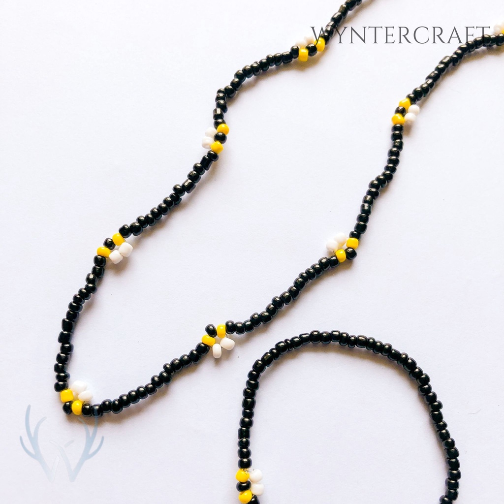 WB248 Wyntercraft Bee Edition Gelang dan Kalung Manik/Mote Unisex Beads Korean Style