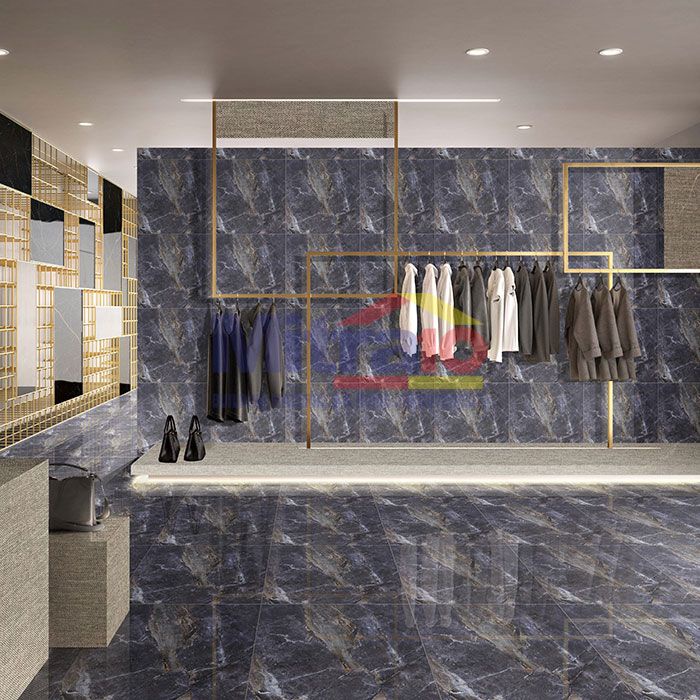 Sincere Granite Lantai 8Mb6124 Glazed 60X60 Cm Hitam