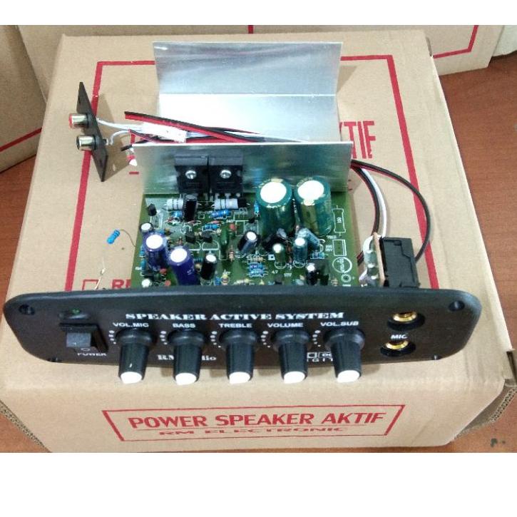 ✲ KIT POWER SPEAKER AKTIF MONO ☉