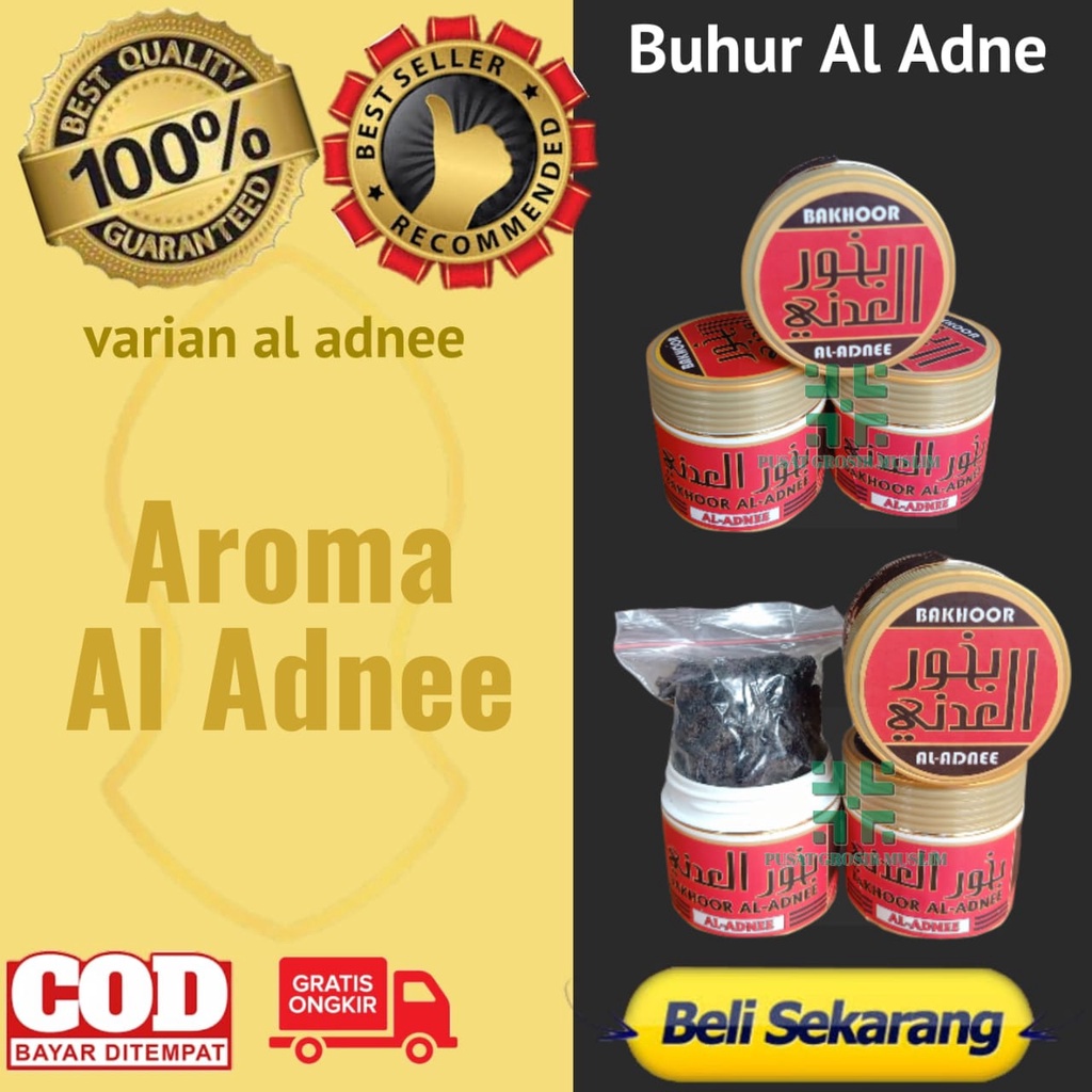 Promo Bukhur Buhur al adnee / bakhour / dupa / pewangi ruangan