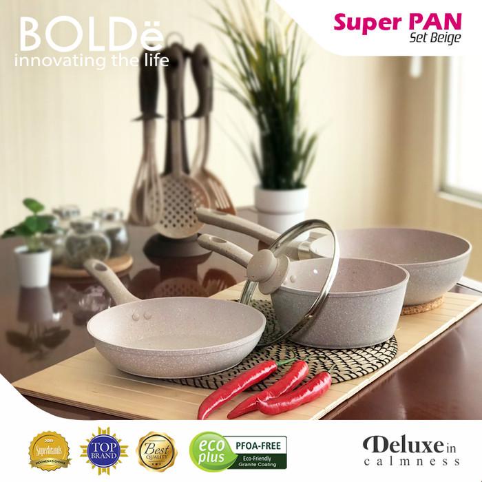 Terlaris Bolde Super Pan Set Beige