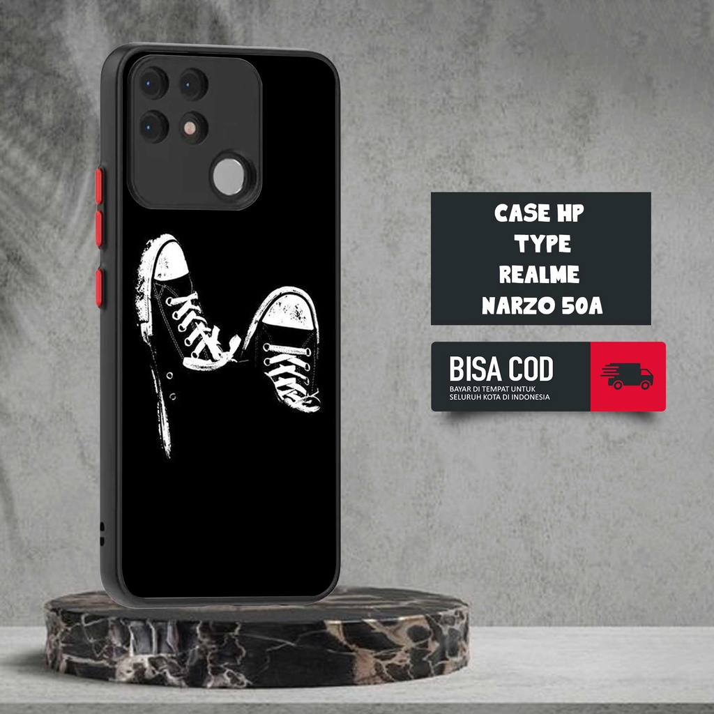 CASE REALME NARZO 50A MOTIF [VNS] TERLARIS CASING REALME NARZO 50A BARU SOFTCASE DOVE MATTE FUZE CAS