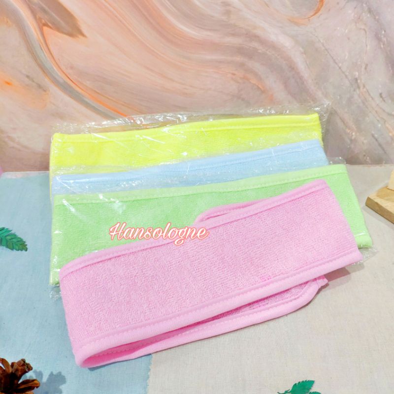 bando bandana mandi / bandana makeup / bandana facial kualitas bagus