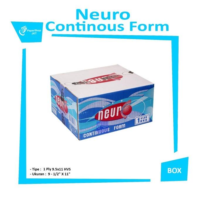 

Neuro - Continous Form 9 1/2 X 11 - 1 Ply - K 1 Hvs - Kertas Ncr