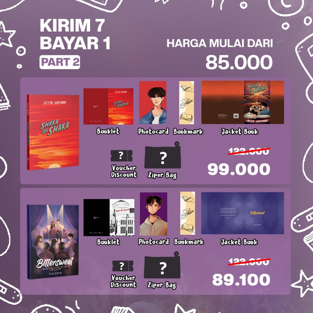 Jual Kirim 7 Bayar 1 Buku Novel Bittersweet Akad Valerie Bumi