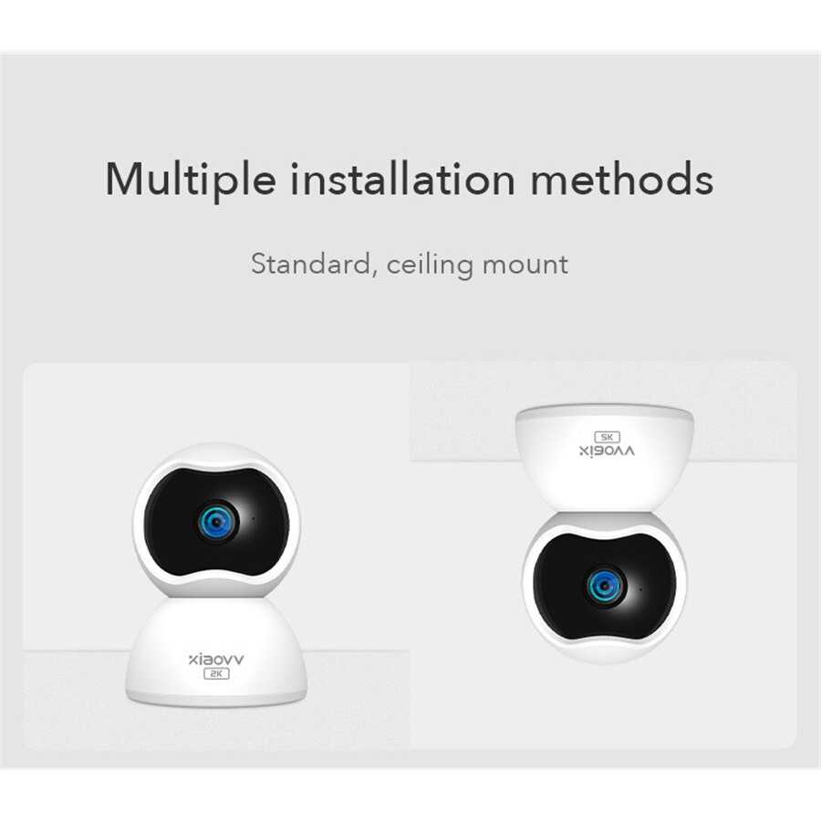 Xiaovv Kamera CCTV WiFi PTZ Smart Camera 2K - XVV-3630S-Q2