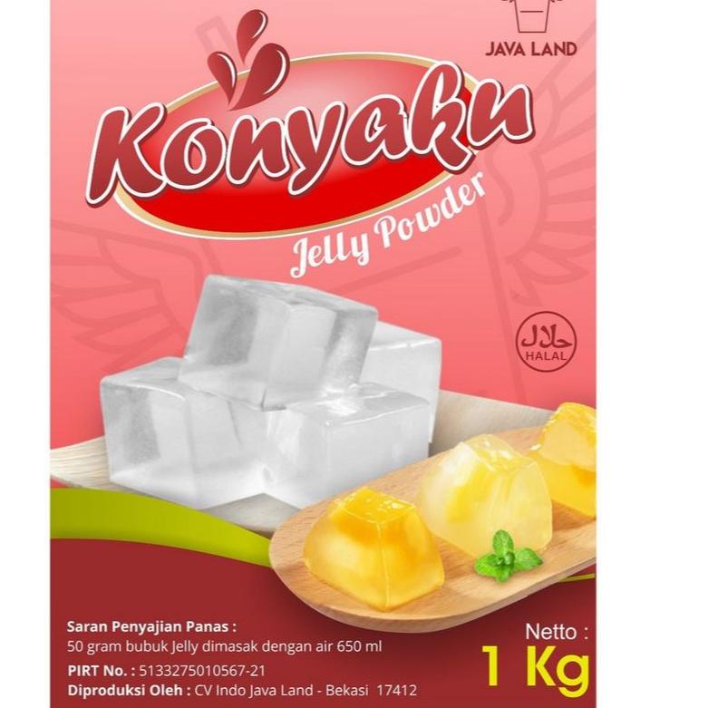 

➫ KONYAKU JELLY 1KG Seperti Nutrijel Bening Ekonomis ♜