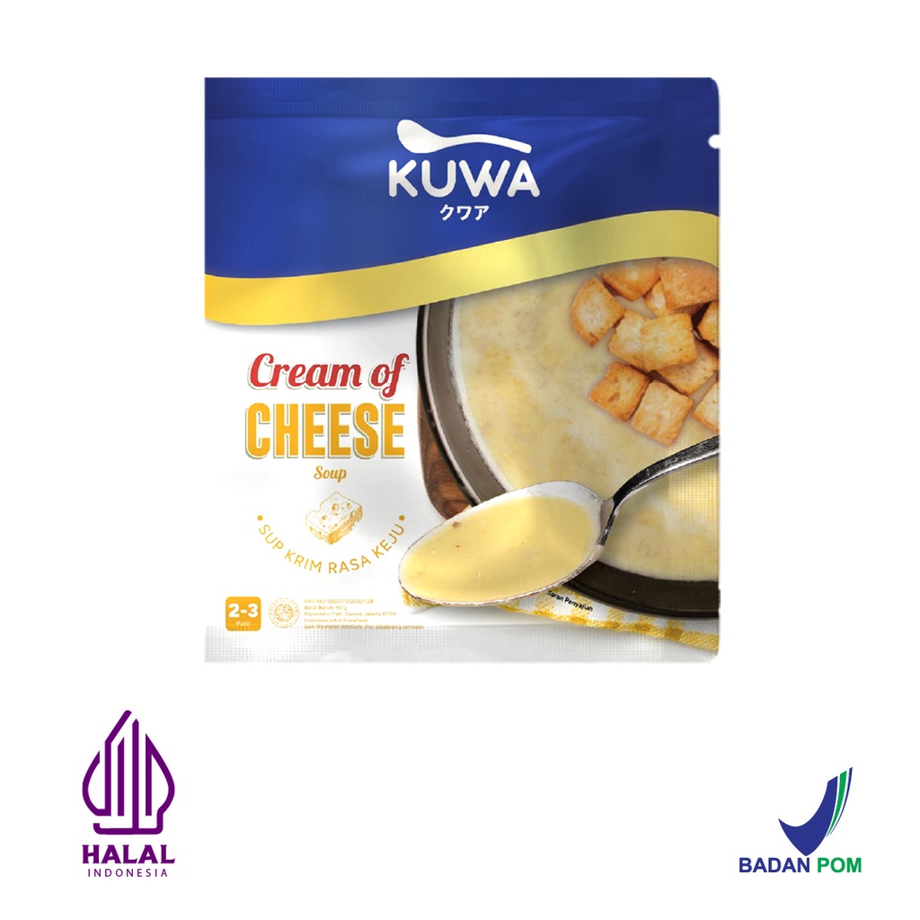 

KUWA Cream of Cheese - Sup Krim Keju - 40g