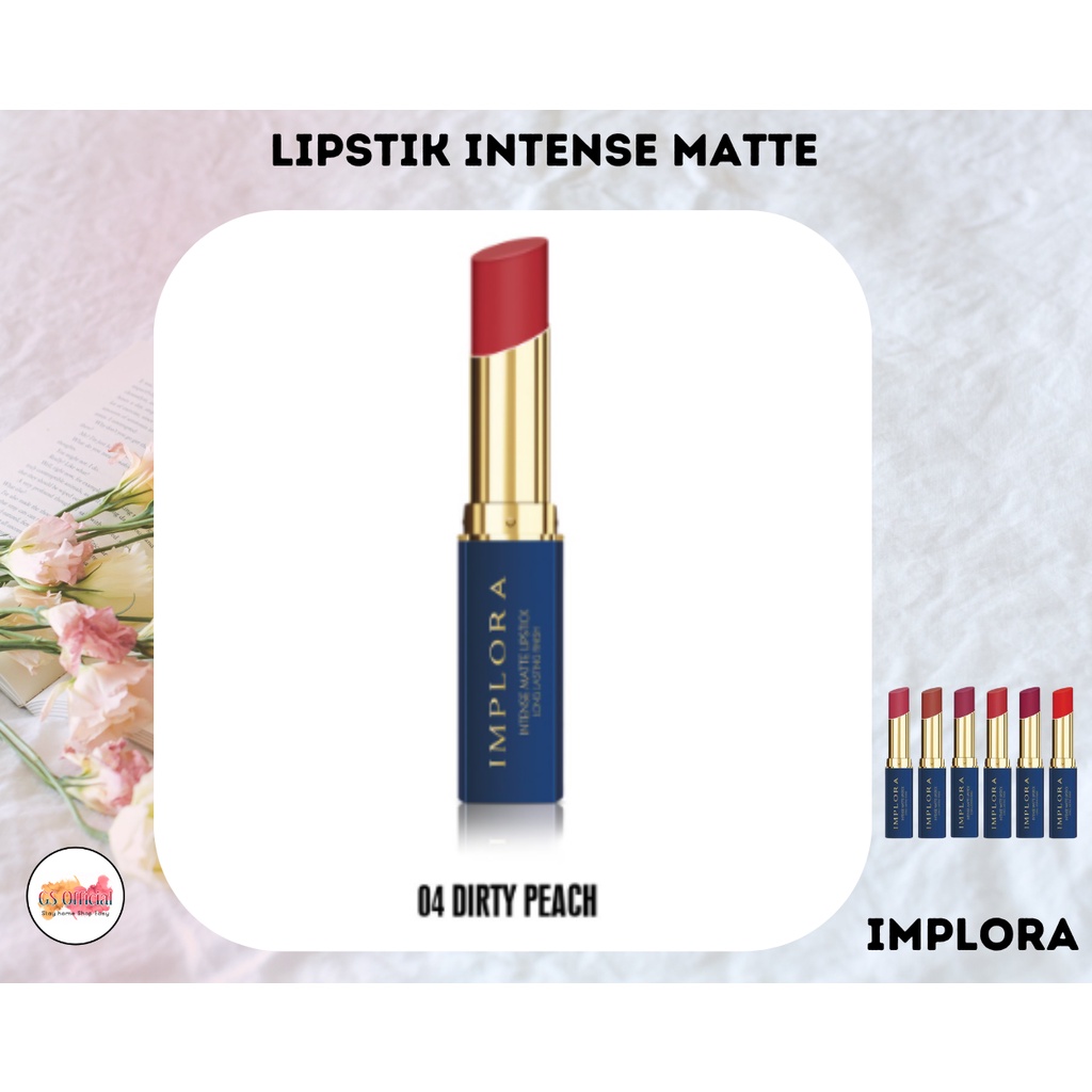 IMPLORA LIPSTIK MATTE INTENSE NETT. 3.5 GR