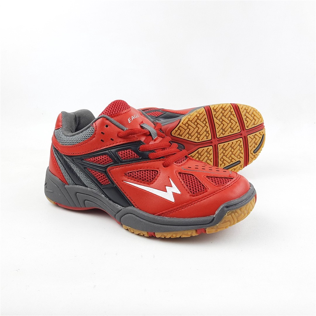 Sepatu olahraga badminton anak Eagle Flying Claw.JR 32-36