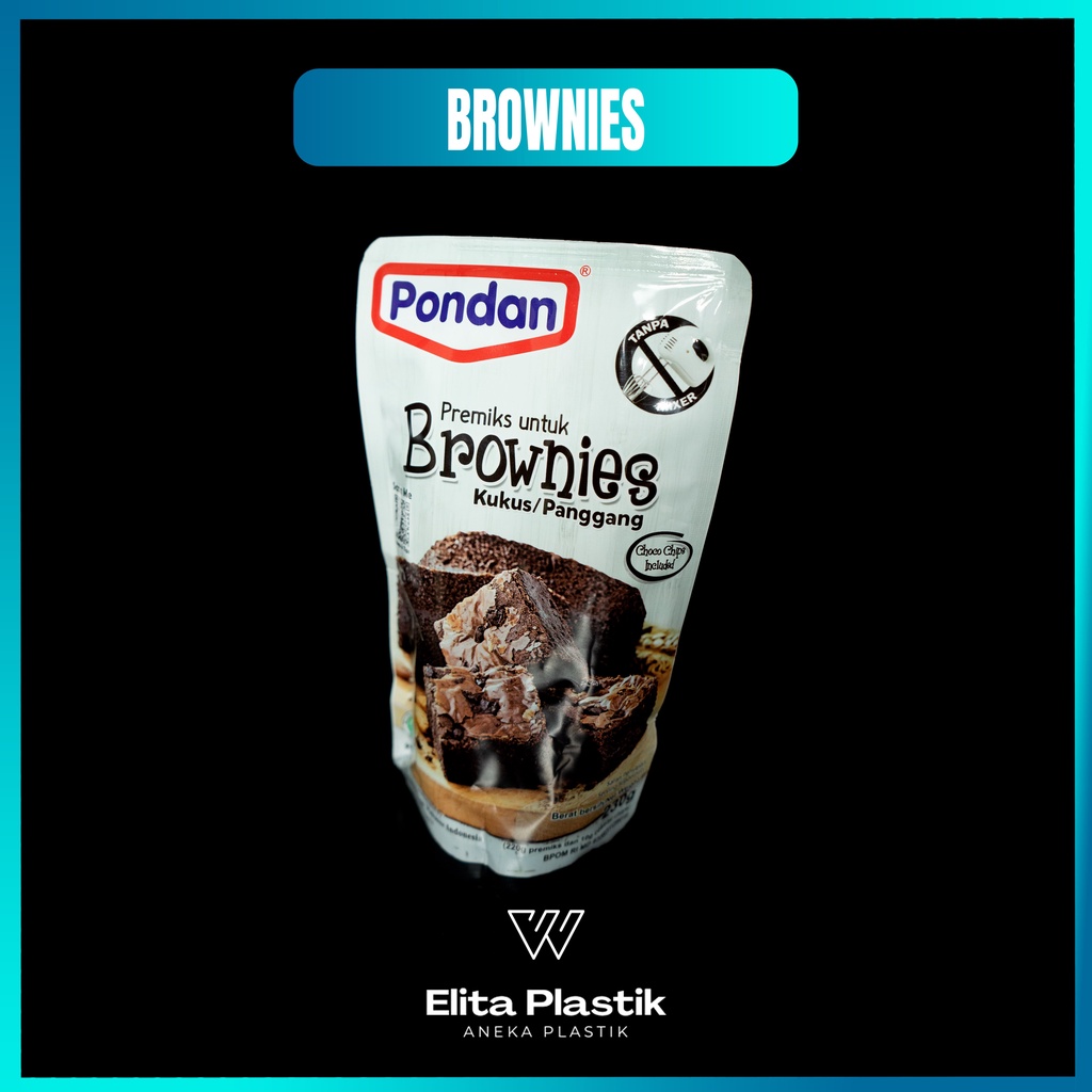 

Pondan Tepung Premiks Brownies Kukus & Panggang Chocolate 230 gr Murah Pekanbaru